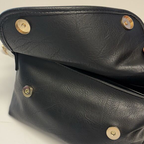 Ah Dorned Mini Crossbody Messenger Bag with Adjustable Striped Guitar Strap - Picture 3 of 11